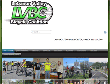 Tablet Screenshot of bikelebanon.org